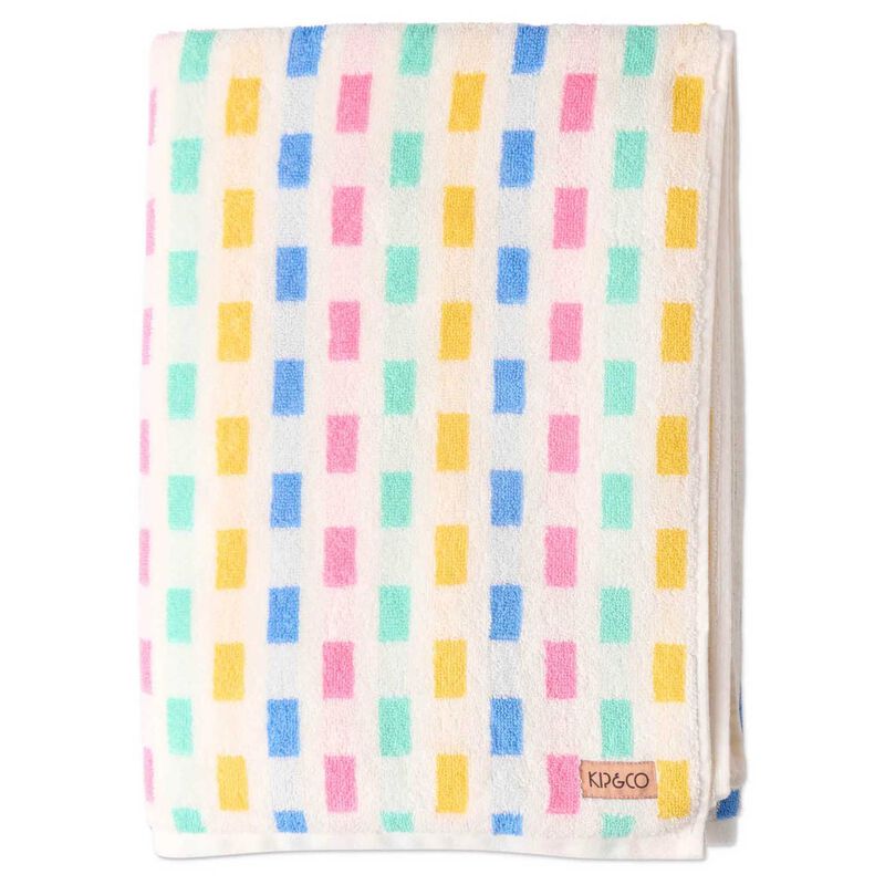 Kip&Co Tic Tak Terry Bath Sheet / Beach Towel image number 0